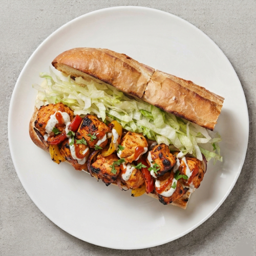 Nan Chicken Tikka Hoagie 