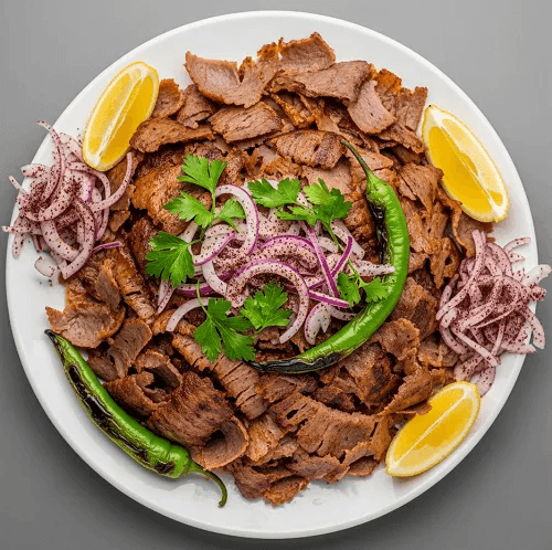 Tray Of Doner Meal 